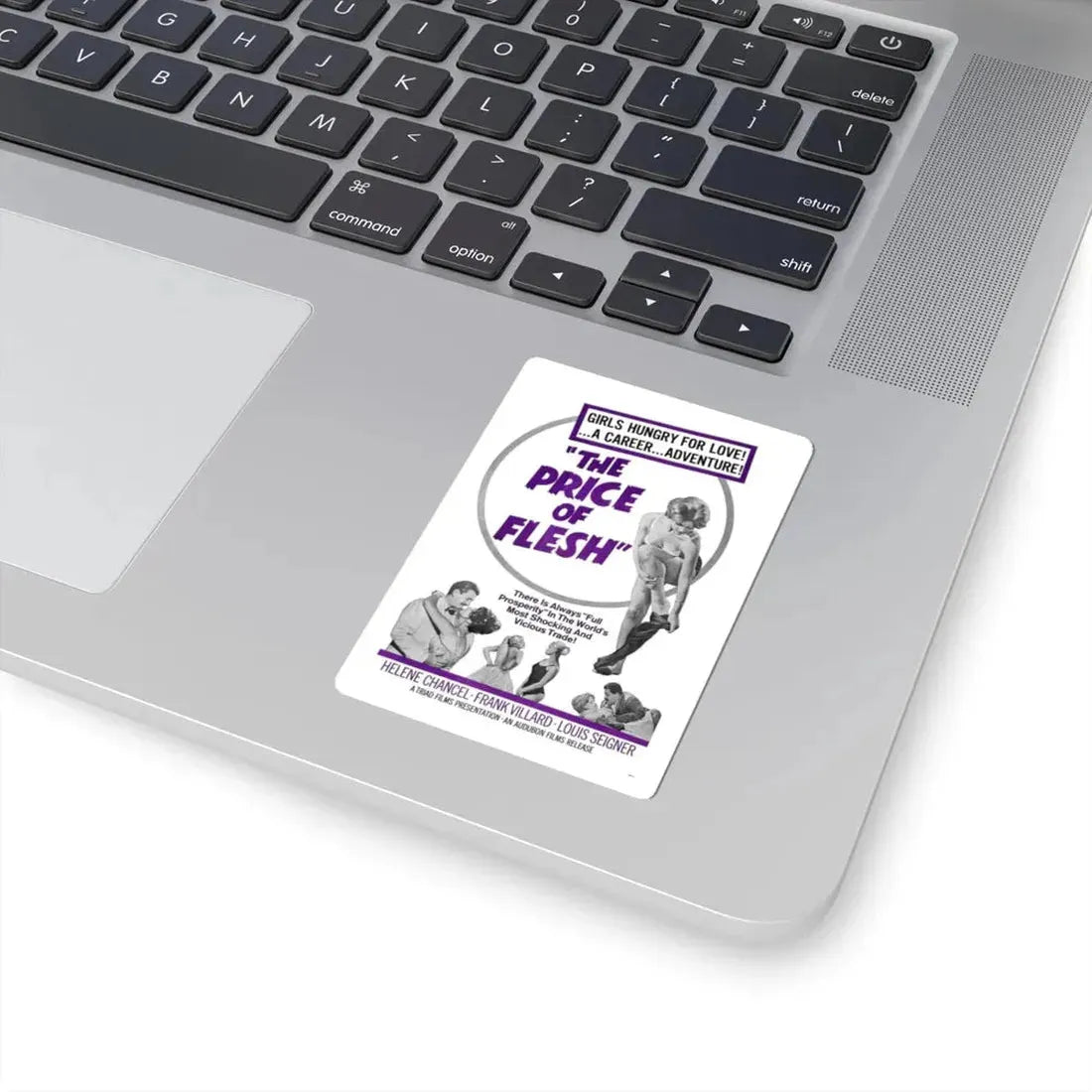 THE PRICE OF FLESH 1959 Movie Poster - STICKER Vinyl Kiss-Cut Decal - The Sticker Space