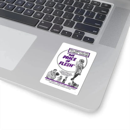 THE PRICE OF FLESH 1959 Movie Poster - STICKER Vinyl Kiss-Cut Decal - The Sticker Space