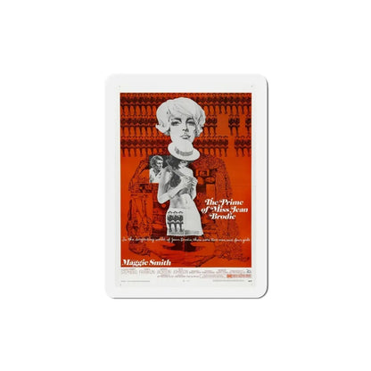 The Prime of Miss Jean Brodie 1969 Movie Poster Refrigerator Magnet 4 Inch - The Sticker Space