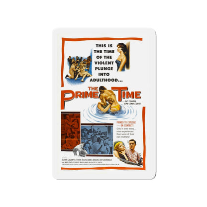 THE PRIME TIME 1960 Movie Poster - Refrigerator Magnet-3 Inch-The Sticker Space