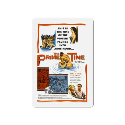 THE PRIME TIME 1960 Movie Poster - Refrigerator Magnet 4 Inch - The Sticker Space