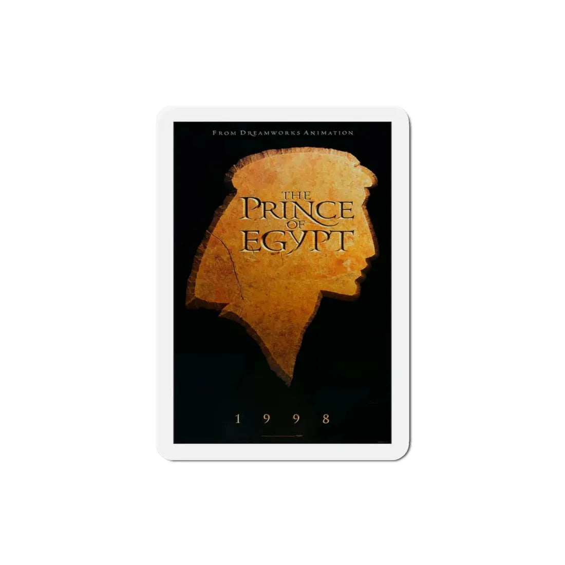The Prince of Egypt 1998 Movie Poster Refrigerator Magnet 3 Inch - The Sticker Space