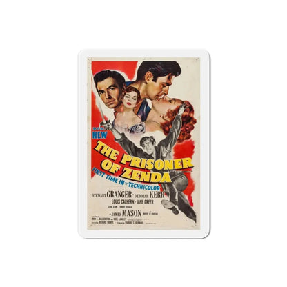The Prisoner of Zenda 1952 Movie Poster Refrigerator Magnet 2 Inch - The Sticker Space