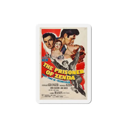 The Prisoner of Zenda 1952 Movie Poster Refrigerator Magnet 3 Inch - The Sticker Space