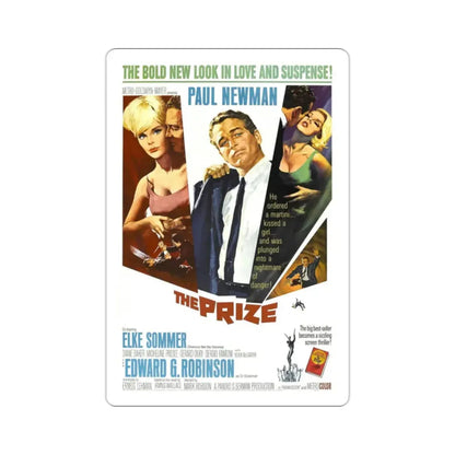 The Prize 1963 Movie Poster STICKER Vinyl Die-Cut Decal 2 Inch - The Sticker Space