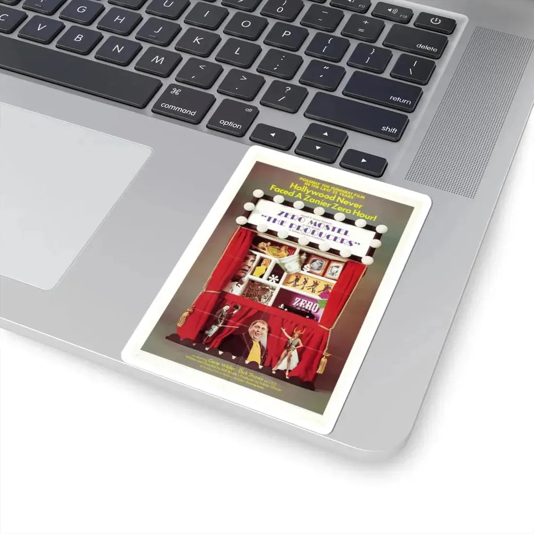 The Producers 1968 Movie Poster - STICKER Vinyl Kiss-Cut Decal - The Sticker Space