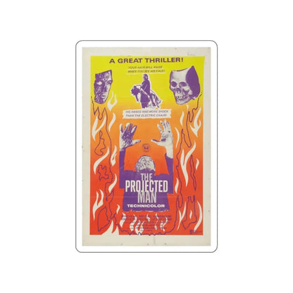 THE PROJECTED MAN 1966 Movie Poster STICKER Vinyl Die-Cut Decal 5 Inch - The Sticker Space