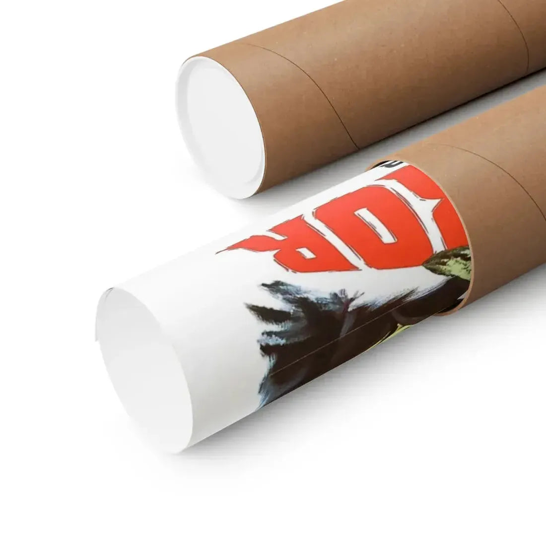 THE PROJECTED MAN + ISLAND OF TERROR 1966 - Paper Movie Poster - The Sticker Space