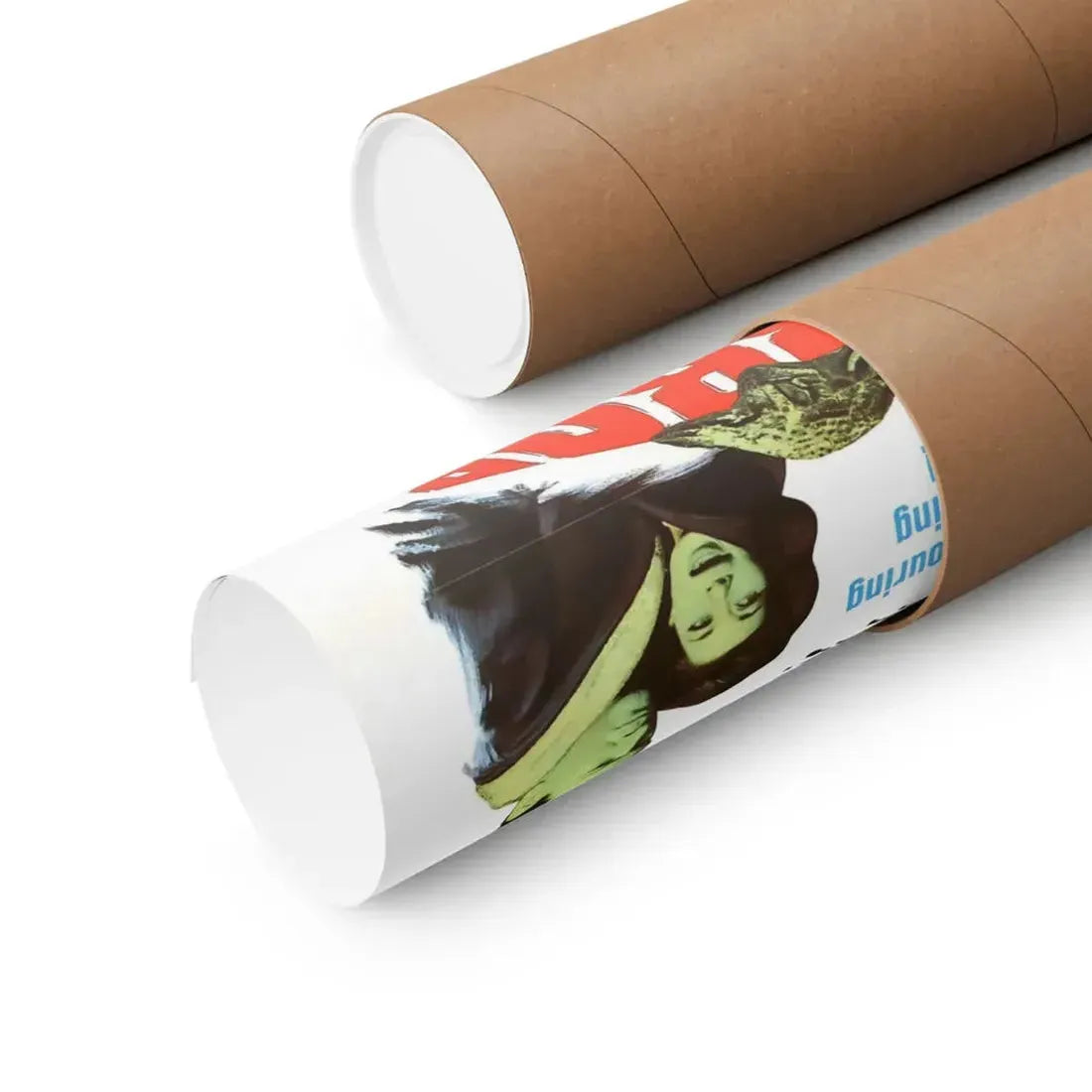 THE PROJECTED MAN + ISLAND OF TERROR 1966 - Paper Movie Poster - The Sticker Space