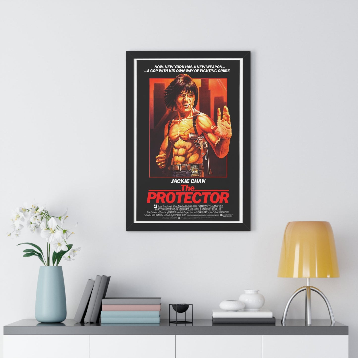 THE PROTECTOR 1985 - Framed Movie Poster-The Sticker Space