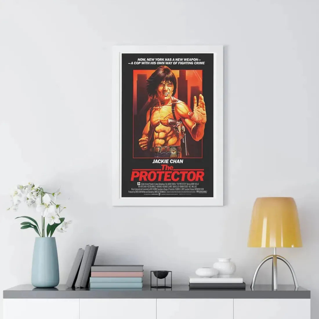 THE PROTECTOR 1985 - Framed Movie Poster - The Sticker Space