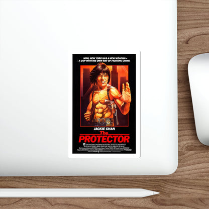 THE PROTECTOR 1985 Movie Poster STICKER Vinyl Die-Cut Decal-The Sticker Space