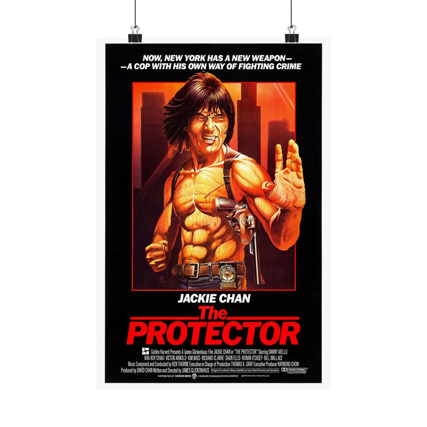 THE PROTECTOR 1985 - Paper Movie Poster-12″ x 18″-The Sticker Space