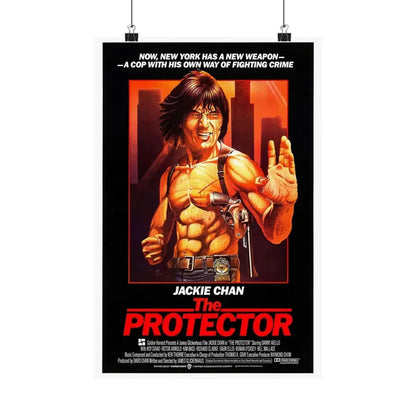 THE PROTECTOR 1985 - Paper Movie Poster 12″ x 18″ Matte - The Sticker Space
