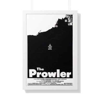 THE PROWLER 1981 - Framed Movie Poster-20" x 30"-The Sticker Space