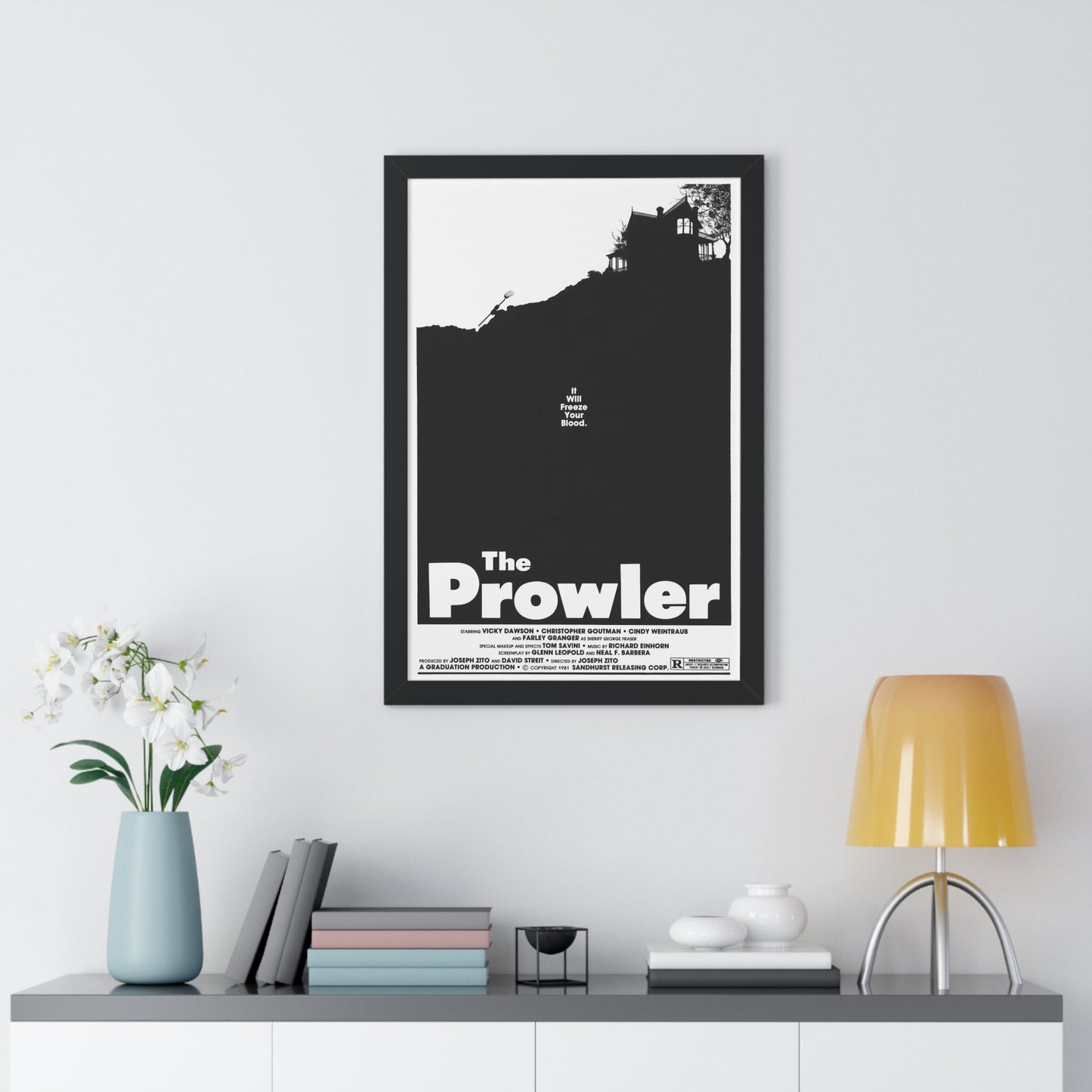 THE PROWLER 1981 - Framed Movie Poster-The Sticker Space