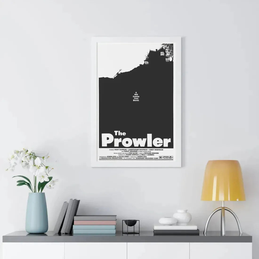 THE PROWLER 1981 - Framed Movie Poster - The Sticker Space