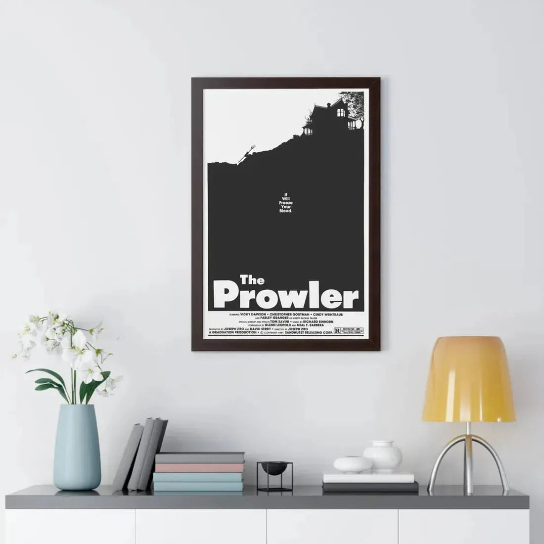 THE PROWLER 1981 - Framed Movie Poster - The Sticker Space