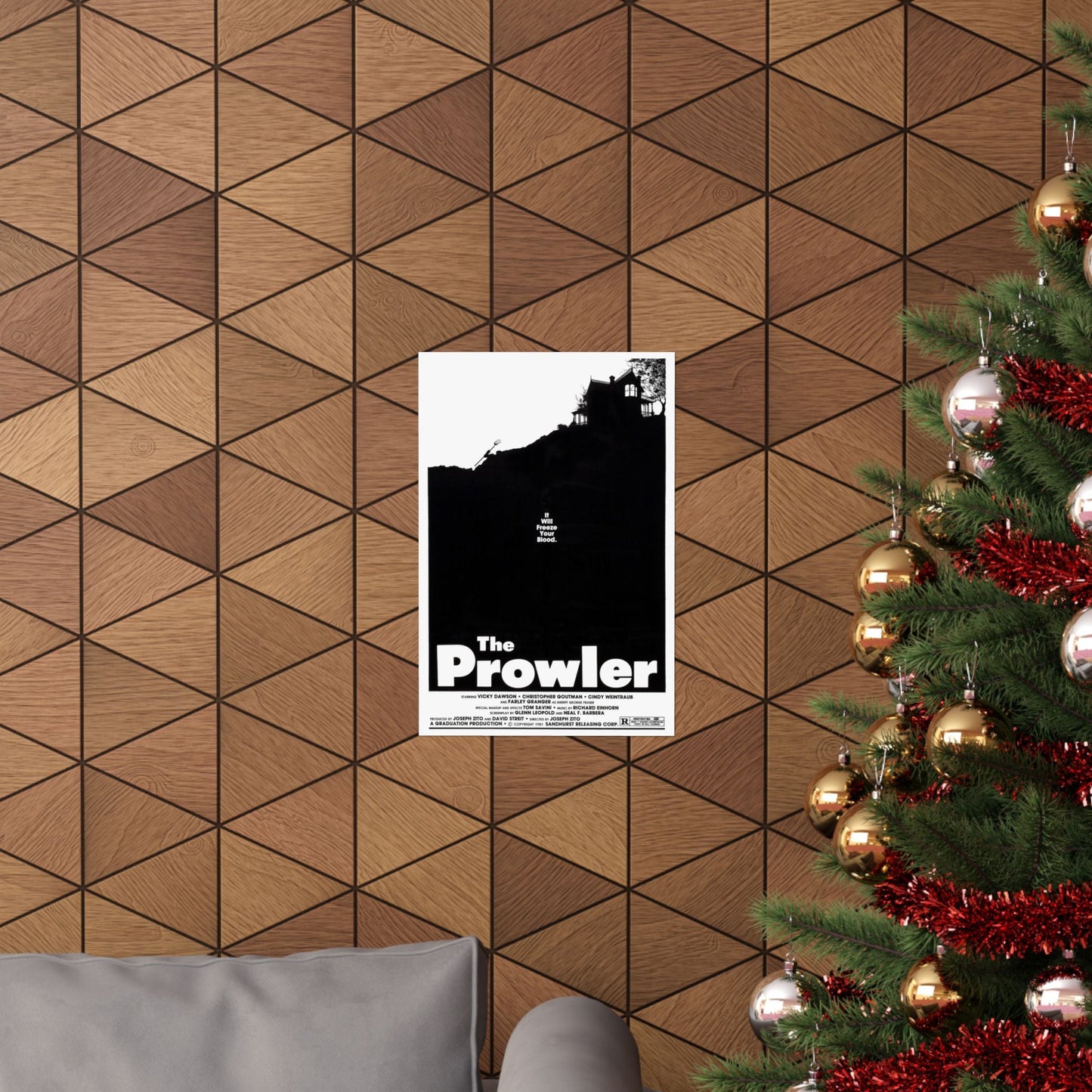 THE PROWLER 1981 - Paper Movie Poster-The Sticker Space