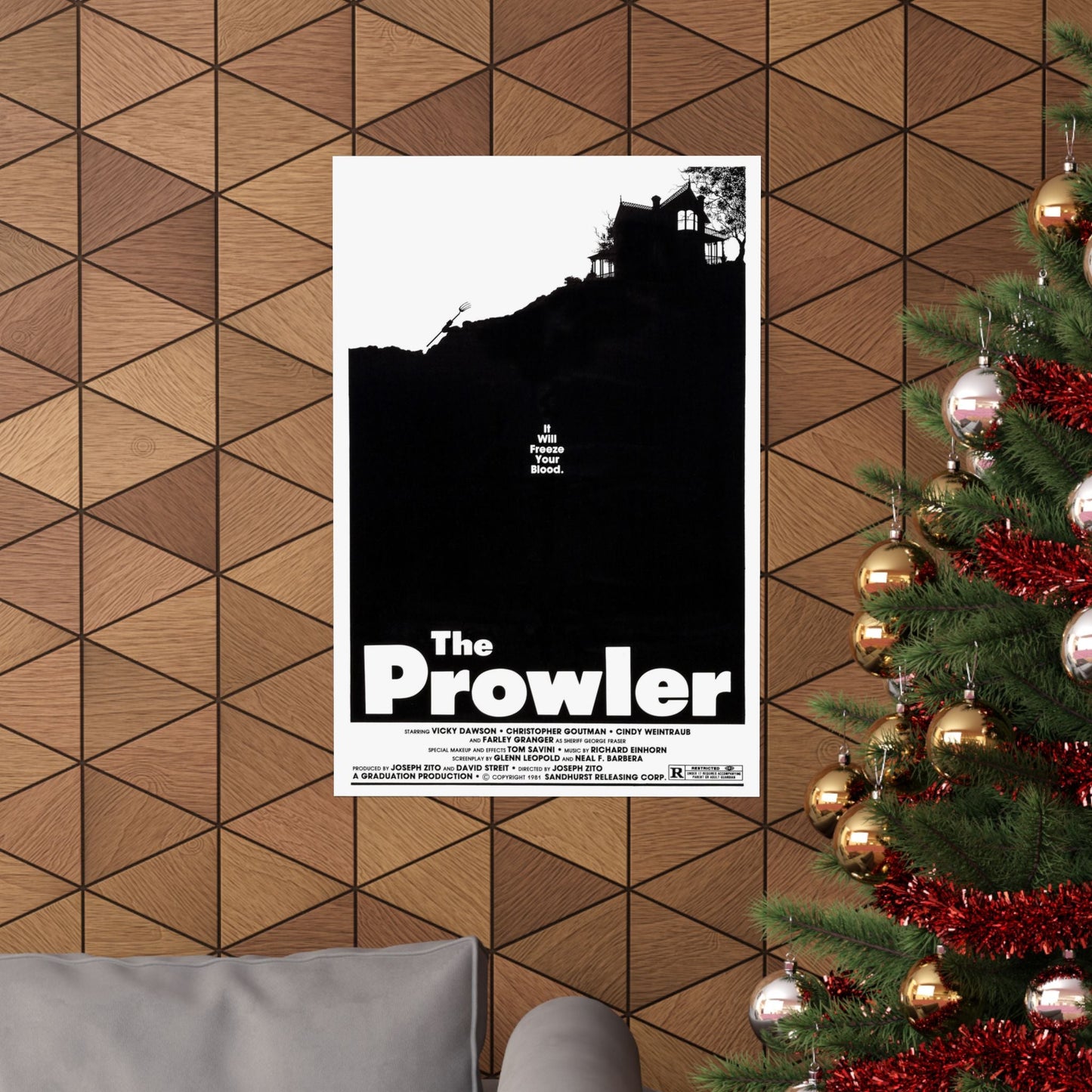 THE PROWLER 1981 - Paper Movie Poster-The Sticker Space