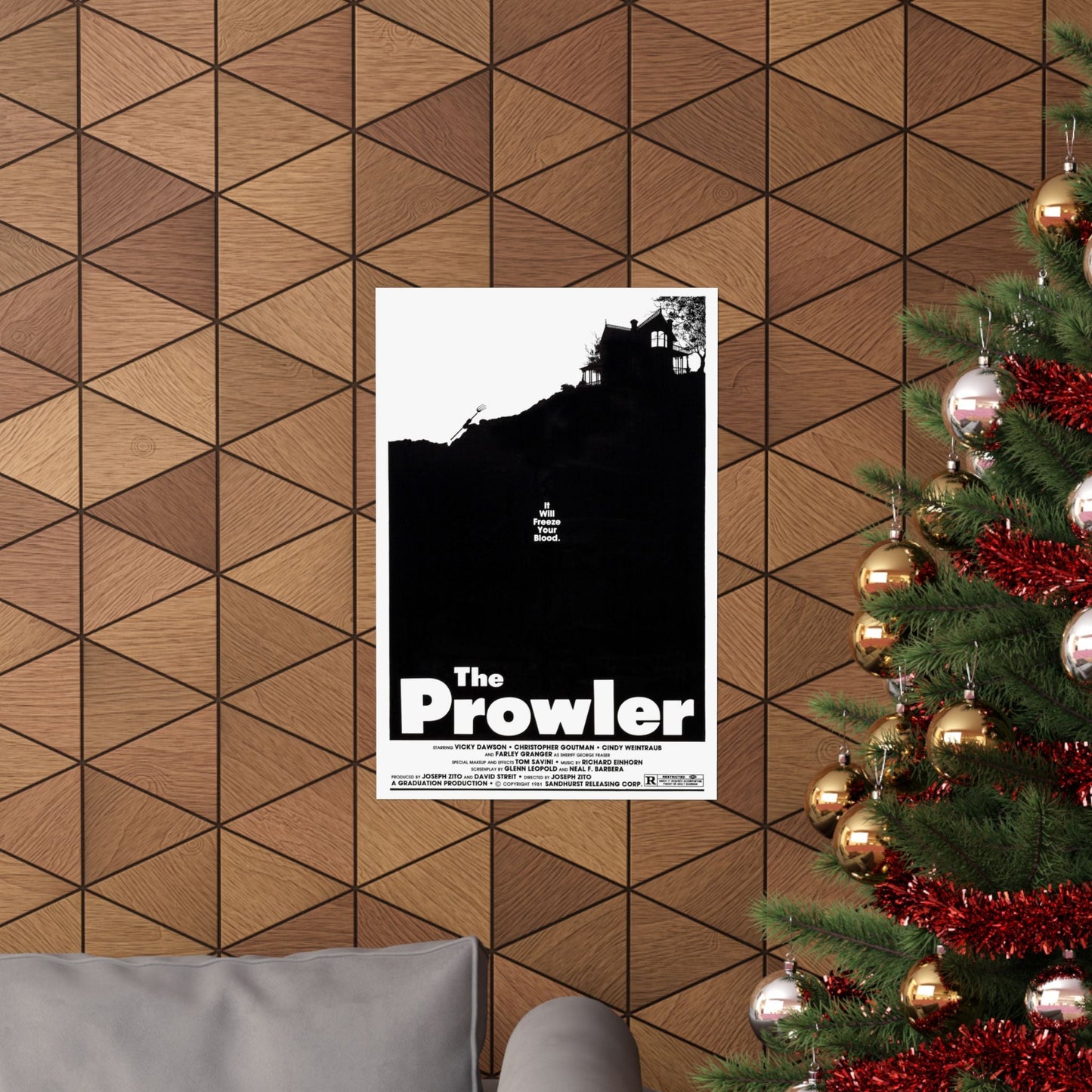 THE PROWLER 1981 - Paper Movie Poster-The Sticker Space