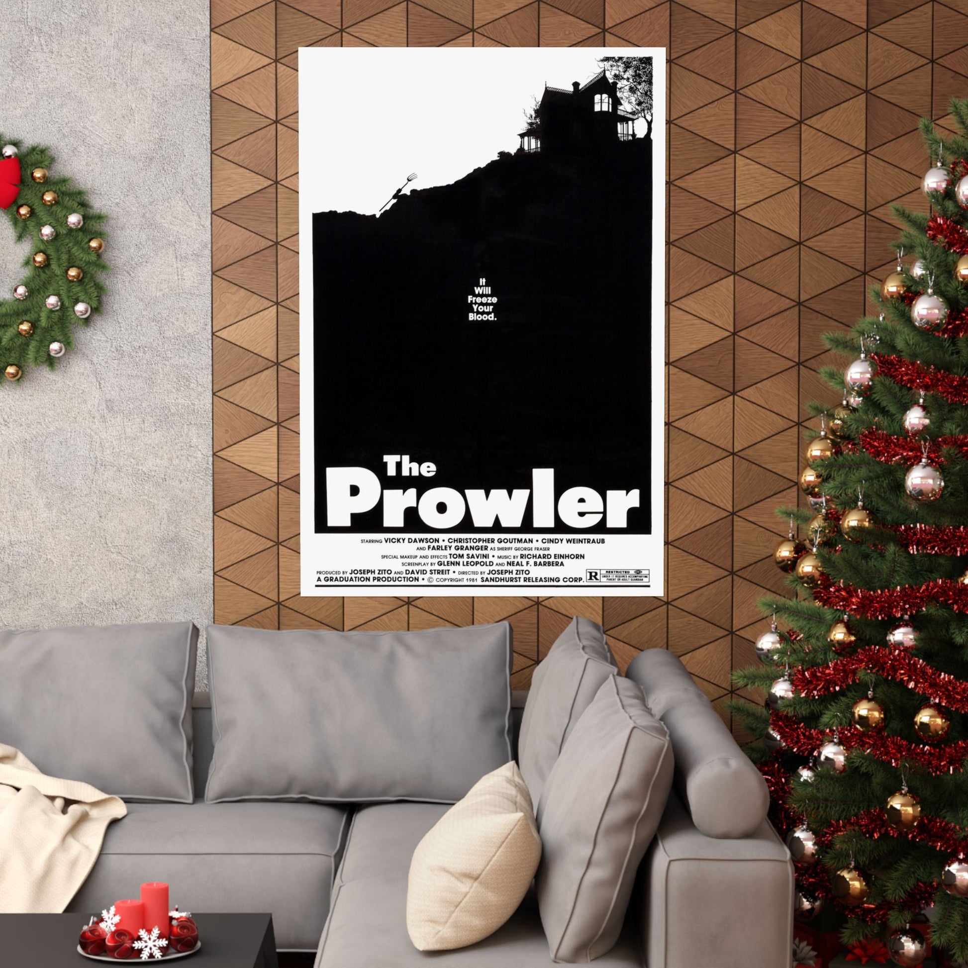 THE PROWLER 1981 - Paper Movie Poster-The Sticker Space