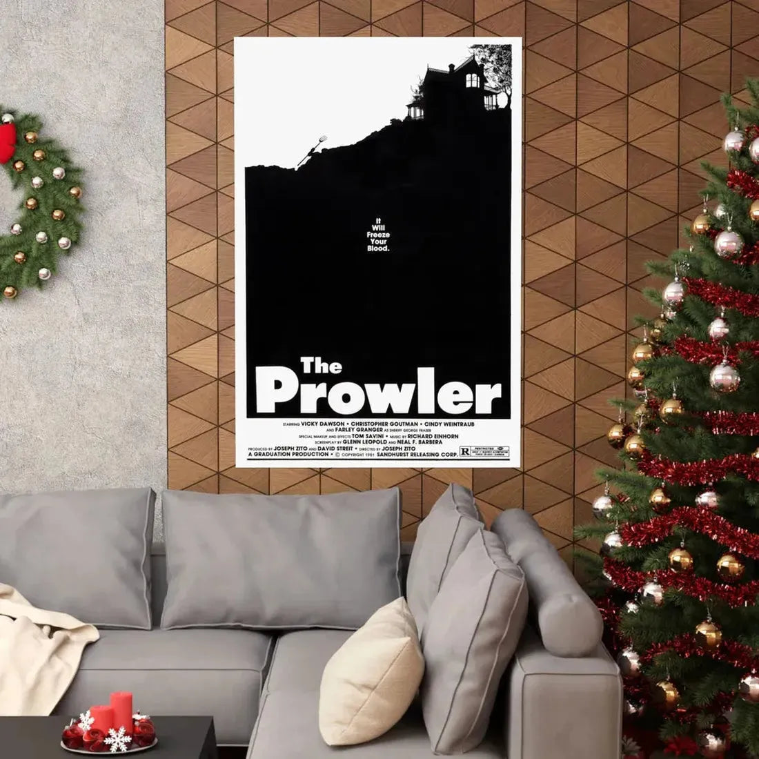 THE PROWLER 1981 - Paper Movie Poster - The Sticker Space