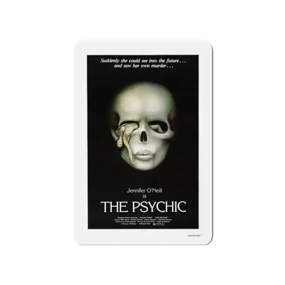 THE PSYCHIC 1977 Movie Poster - Refrigerator Magnet 4 Inch - The Sticker Space