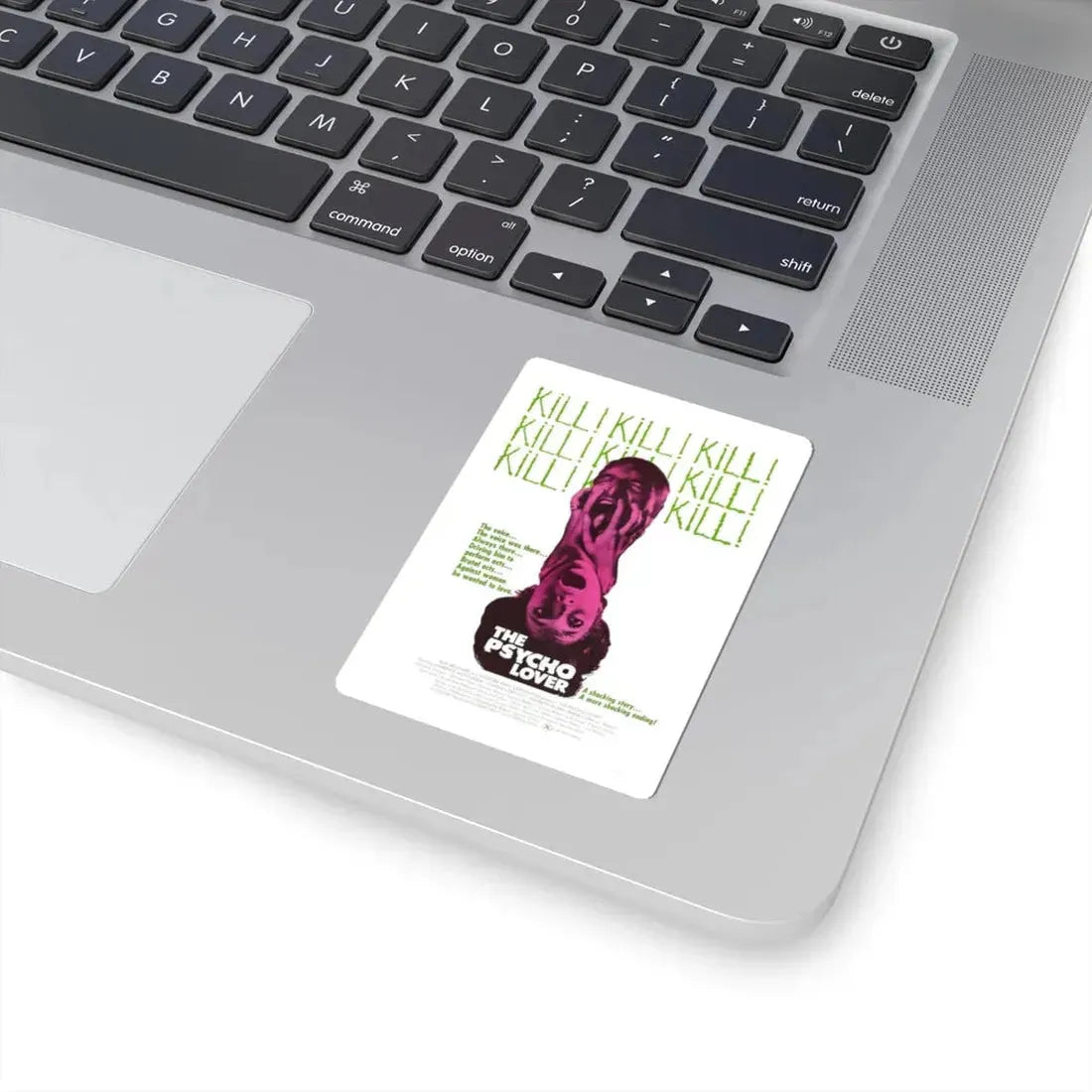 THE PSYCHO LOVER 1970 Movie Poster - STICKER Vinyl Kiss-Cut Decal - The Sticker Space
