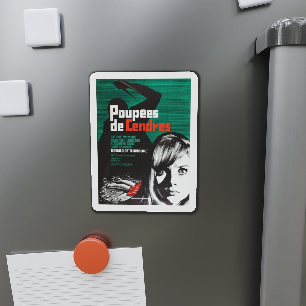 THE PSYCHOPATH (FRENCH) 1966 Movie Poster - Refrigerator Magnet