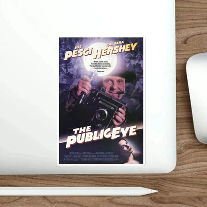 The Public Eye 1992 Movie Poster STICKER Vinyl Die-Cut Decal - The Sticker Space