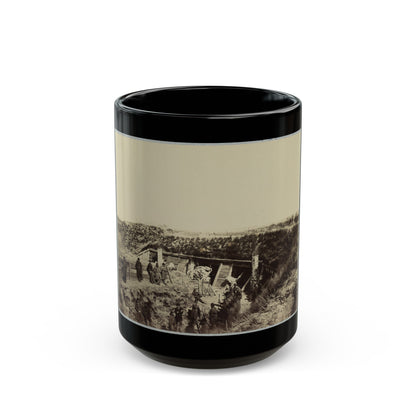 The Pulpit , Fort Fisher, N.C. (U.S. Civil War) Black Coffee Mug-15oz-The Sticker Space