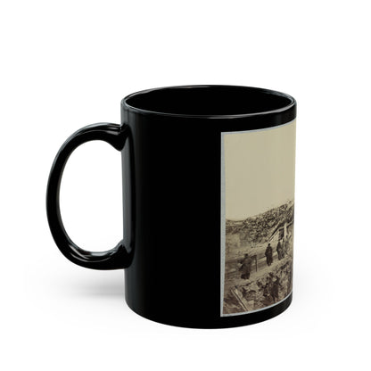 The Pulpit , Fort Fisher, N.C. (U.S. Civil War) Black Coffee Mug-The Sticker Space