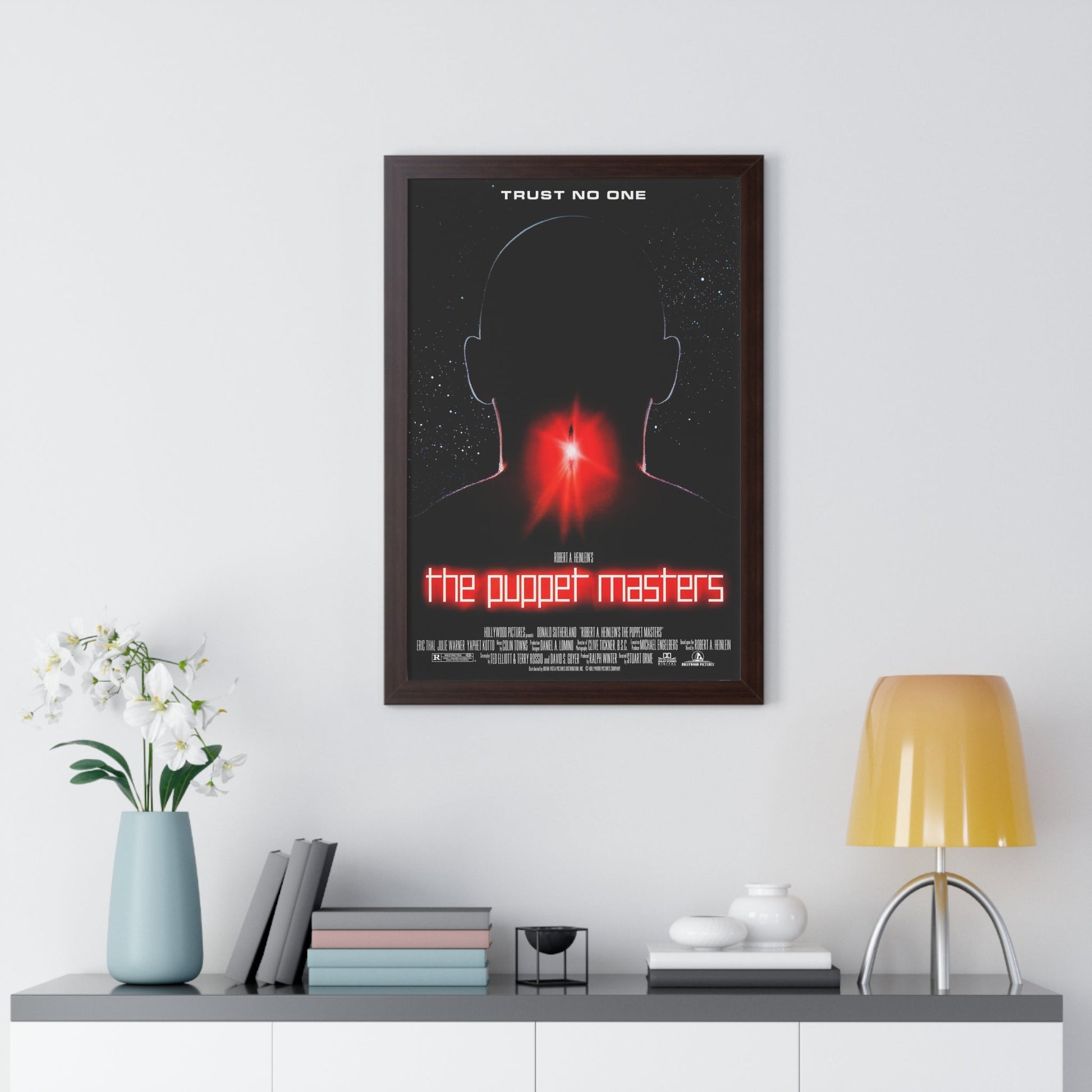 THE PUPPET MASTERS 1994 - Framed Movie Poster-The Sticker Space