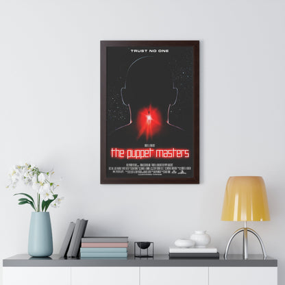 THE PUPPET MASTERS 1994 - Framed Movie Poster-The Sticker Space