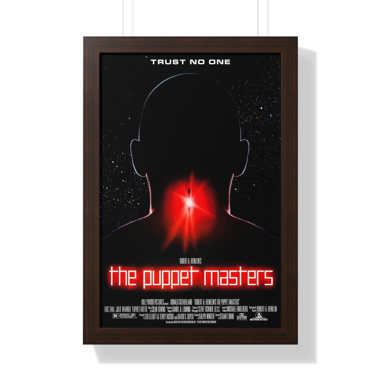 THE PUPPET MASTERS 1994 - Framed Movie Poster-16″ x 24″-The Sticker Space