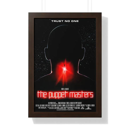 THE PUPPET MASTERS 1994 - Framed Movie Poster 16″ x 24″ Walnut - The Sticker Space