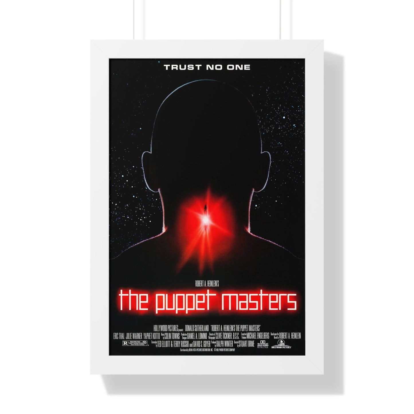 THE PUPPET MASTERS 1994 - Framed Movie Poster-16″ x 24″-The Sticker Space