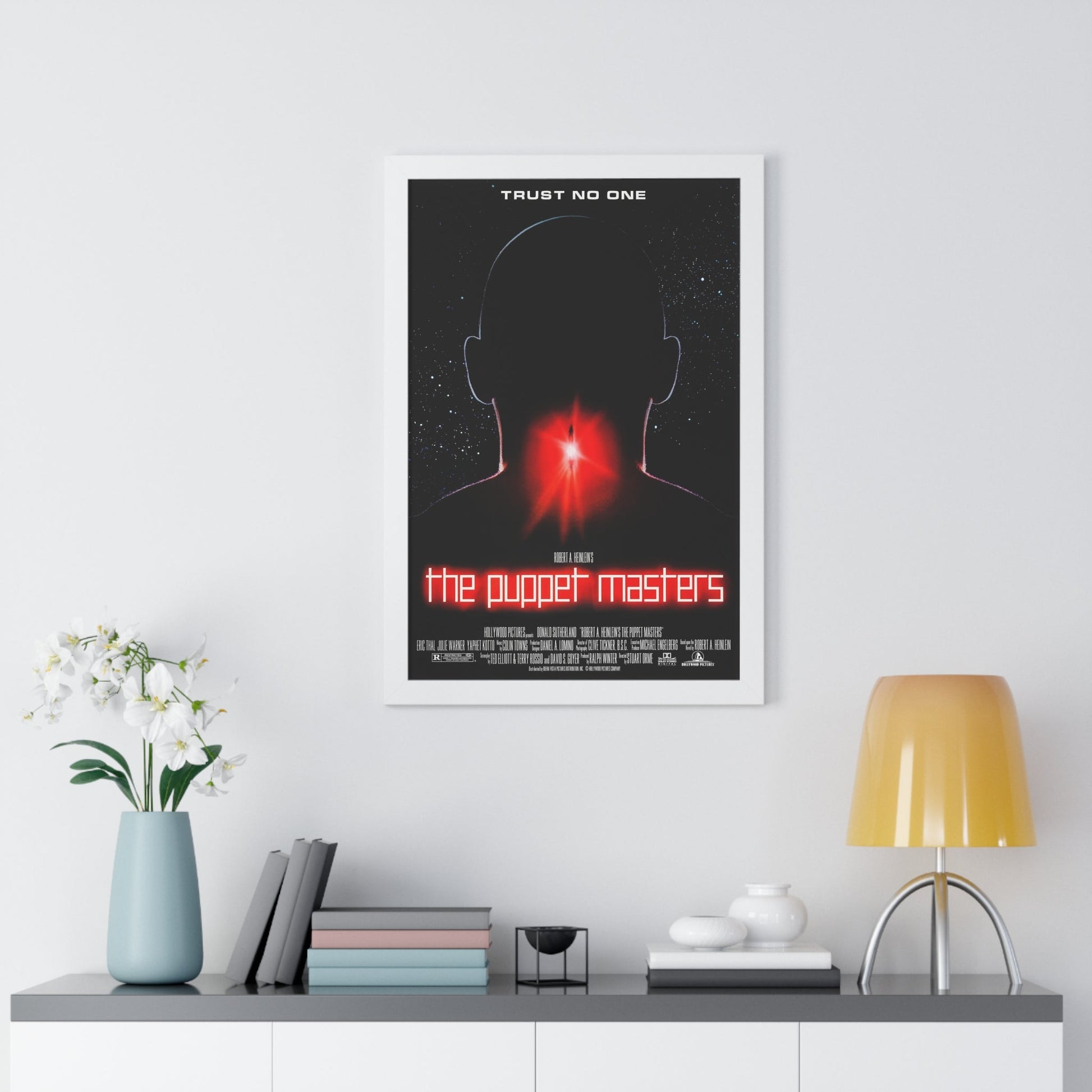 THE PUPPET MASTERS 1994 - Framed Movie Poster-The Sticker Space