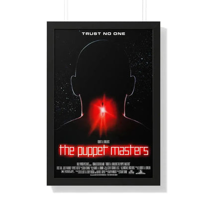 THE PUPPET MASTERS 1994 - Framed Movie Poster 20" x 30" Black - The Sticker Space