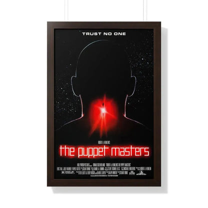 THE PUPPET MASTERS 1994 - Framed Movie Poster 20" x 30" Walnut - The Sticker Space