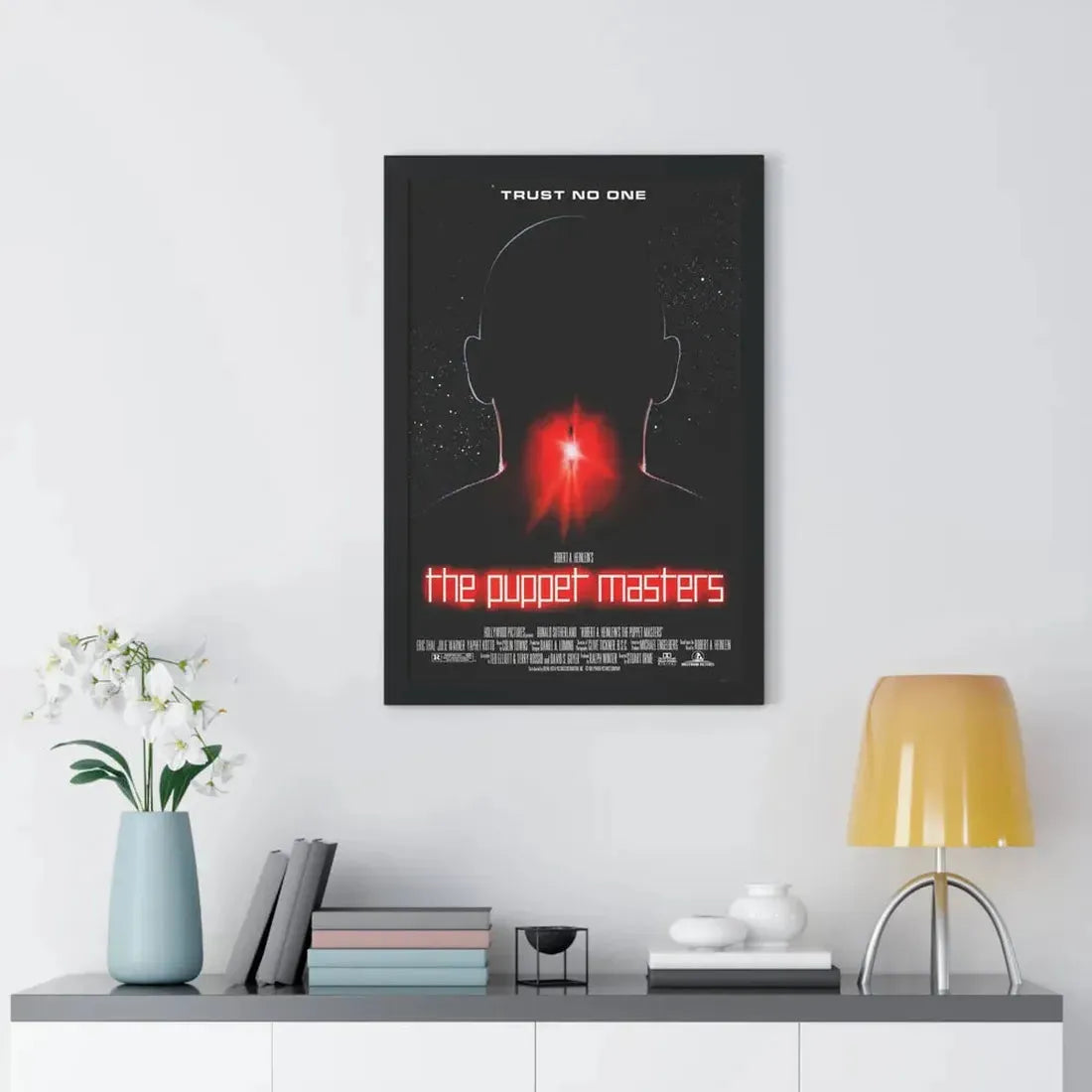 THE PUPPET MASTERS 1994 - Framed Movie Poster - The Sticker Space