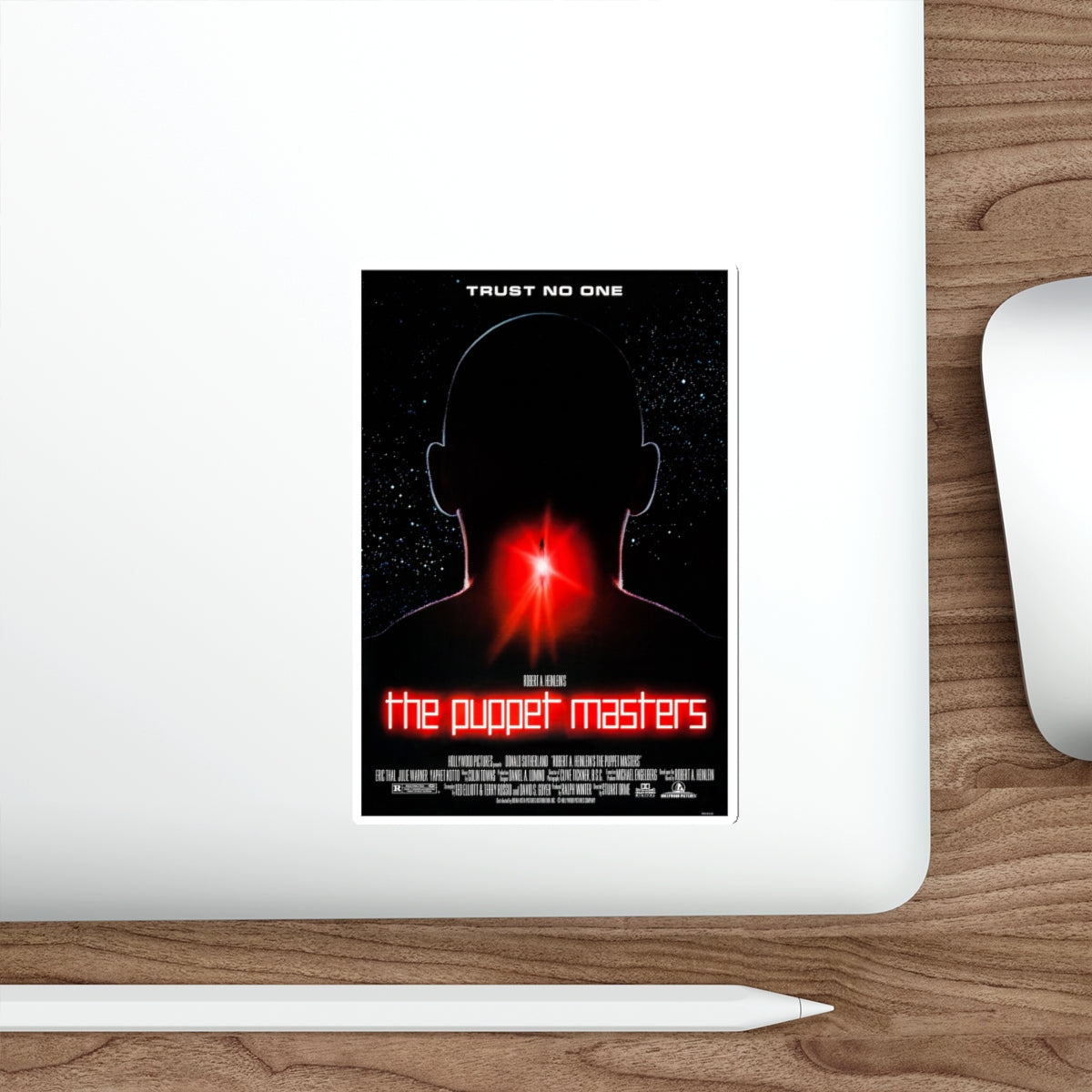 THE PUPPET MASTERS 1994 Movie Poster STICKER Vinyl Die-Cut Decal-The Sticker Space