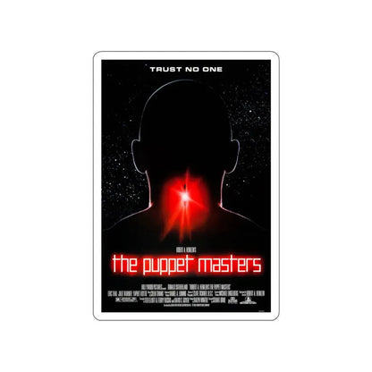 THE PUPPET MASTERS 1994 Movie Poster STICKER Vinyl Die-Cut Decal 4 Inch - The Sticker Space