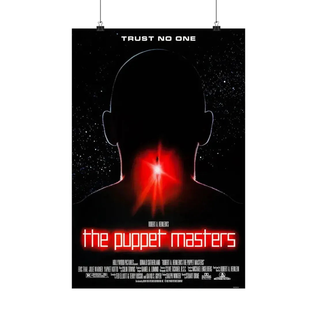 THE PUPPET MASTERS 1994 - Paper Movie Poster 16″ x 24″ Matte - The Sticker Space
