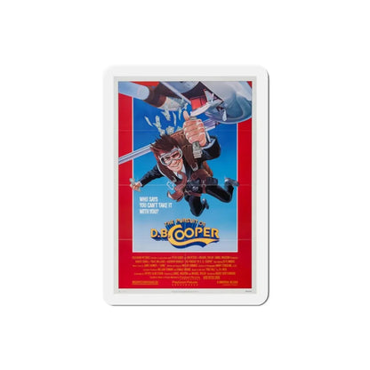 The Pursuit of DB Cooper 1981 Movie Poster Refrigerator Magnet 2 Inch - The Sticker Space