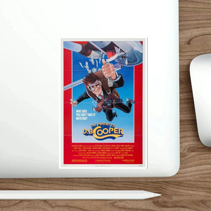 The Pursuit of DB Cooper 1981 Movie Poster STICKER Vinyl Die-Cut Decal - The Sticker Space