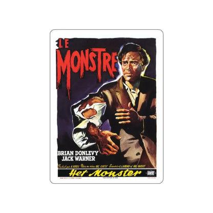 THE QUATERMASS EXPERIMENT (BELGIAN) 1955 Movie Poster STICKER Vinyl Die-Cut Decal 3 Inch - The Sticker Space