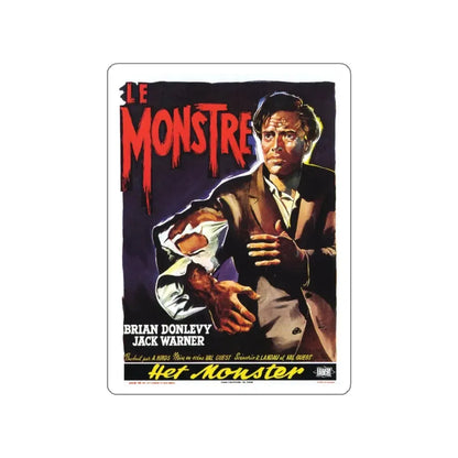 THE QUATERMASS EXPERIMENT (BELGIAN) 1955 Movie Poster STICKER Vinyl Die-Cut Decal 4 Inch - The Sticker Space