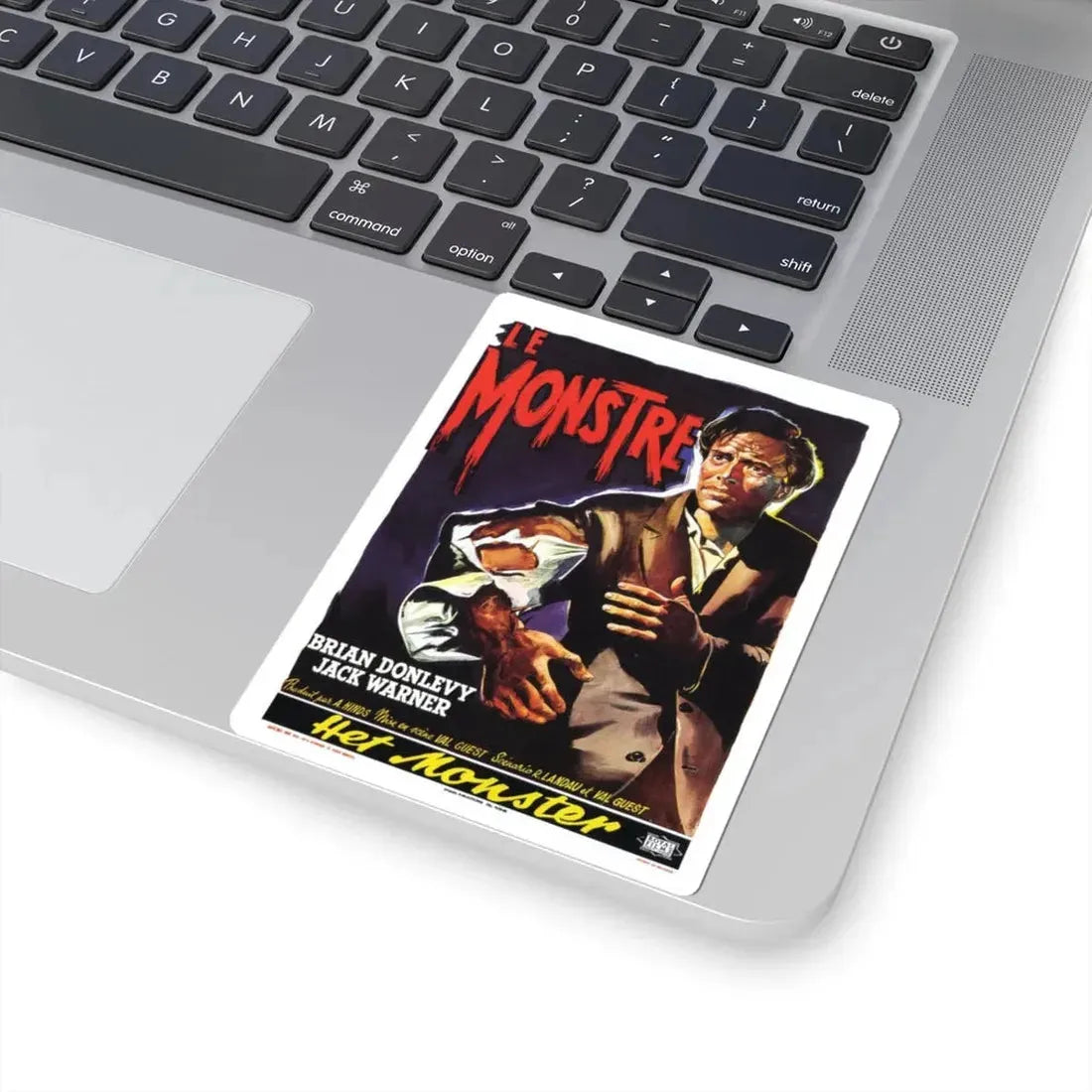 THE QUATERMASS EXPERIMENT (BELGIAN) 1955 Movie Poster - STICKER Vinyl Kiss-Cut Decal - The Sticker Space